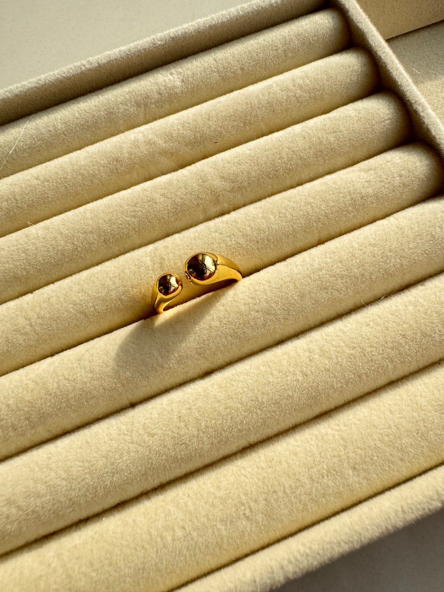 The Minimalist Duo Ring