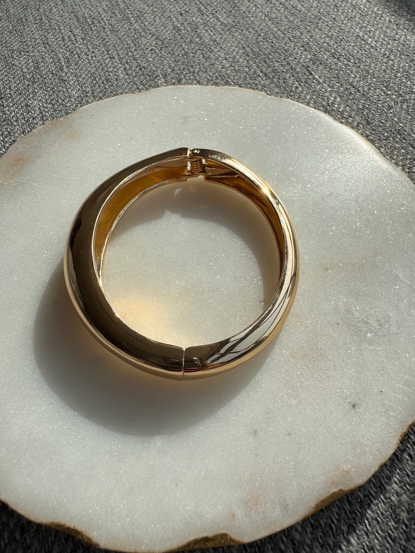 Modernist Wide Cuff Bracelet