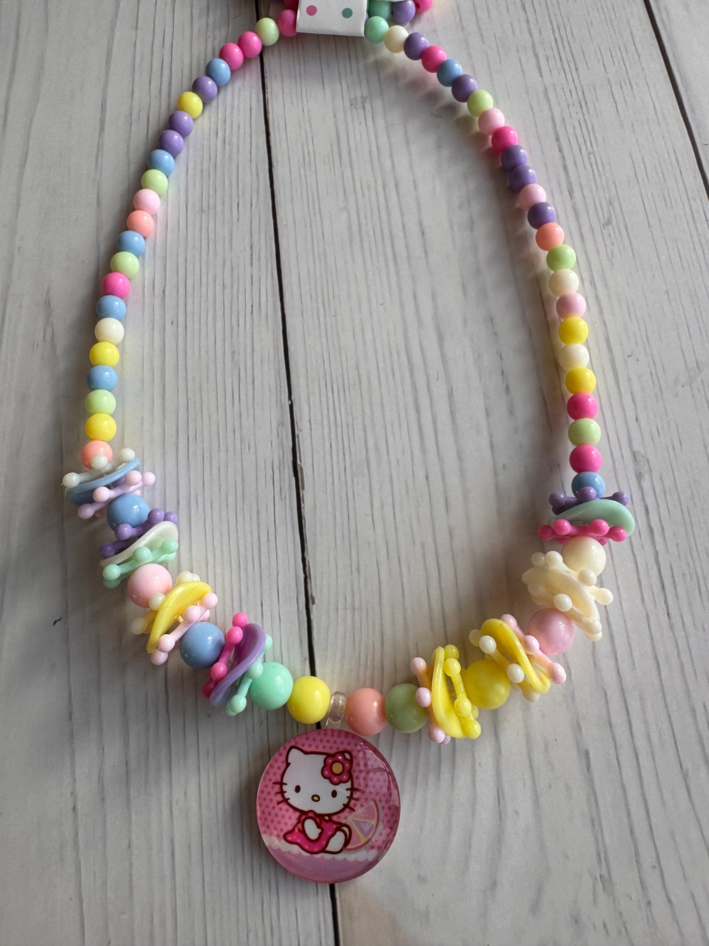 Hello Kitty Pastel Dream Jewelry Set - Necklace & Bracelet
