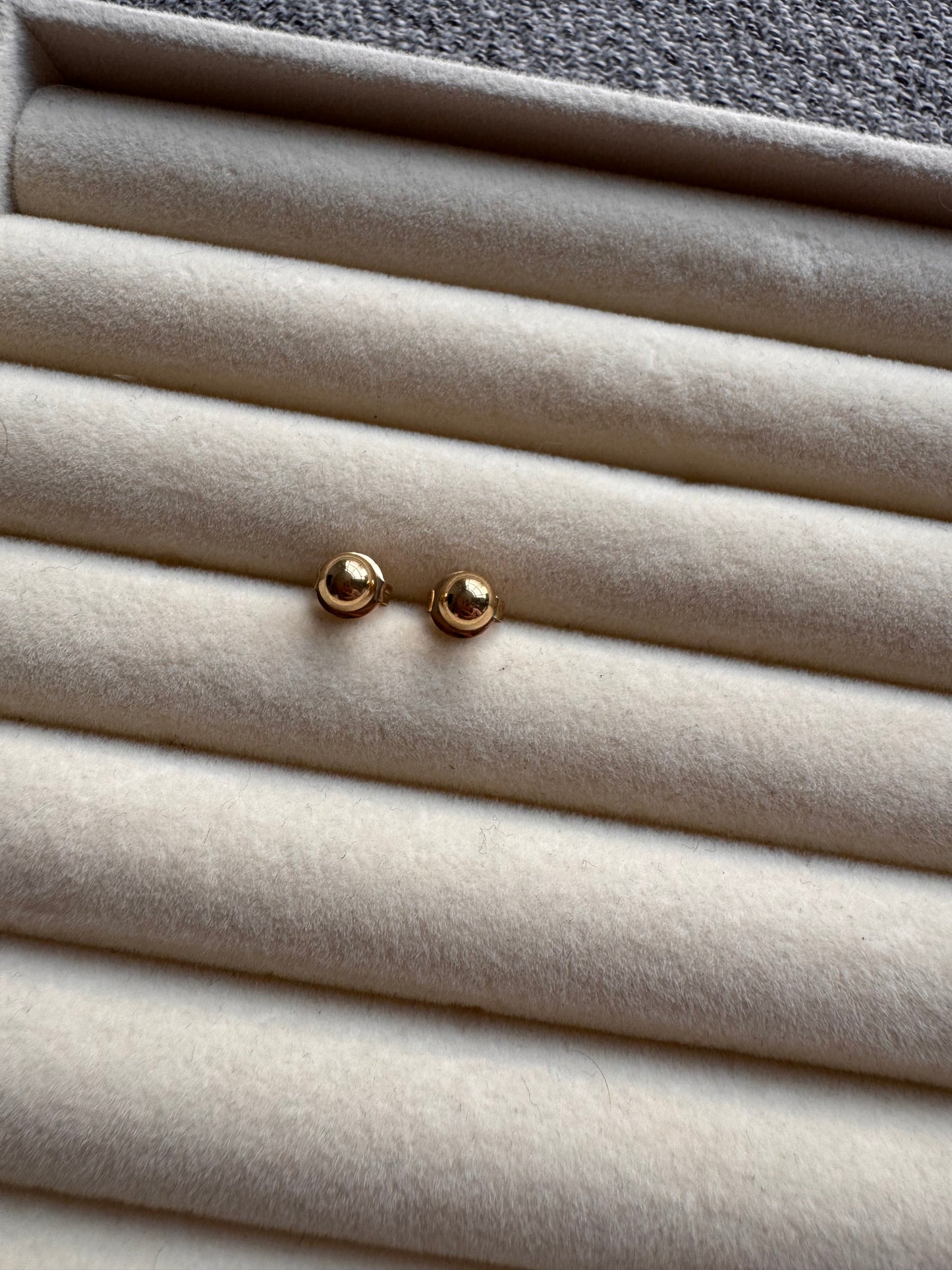 Golden Orb Studs