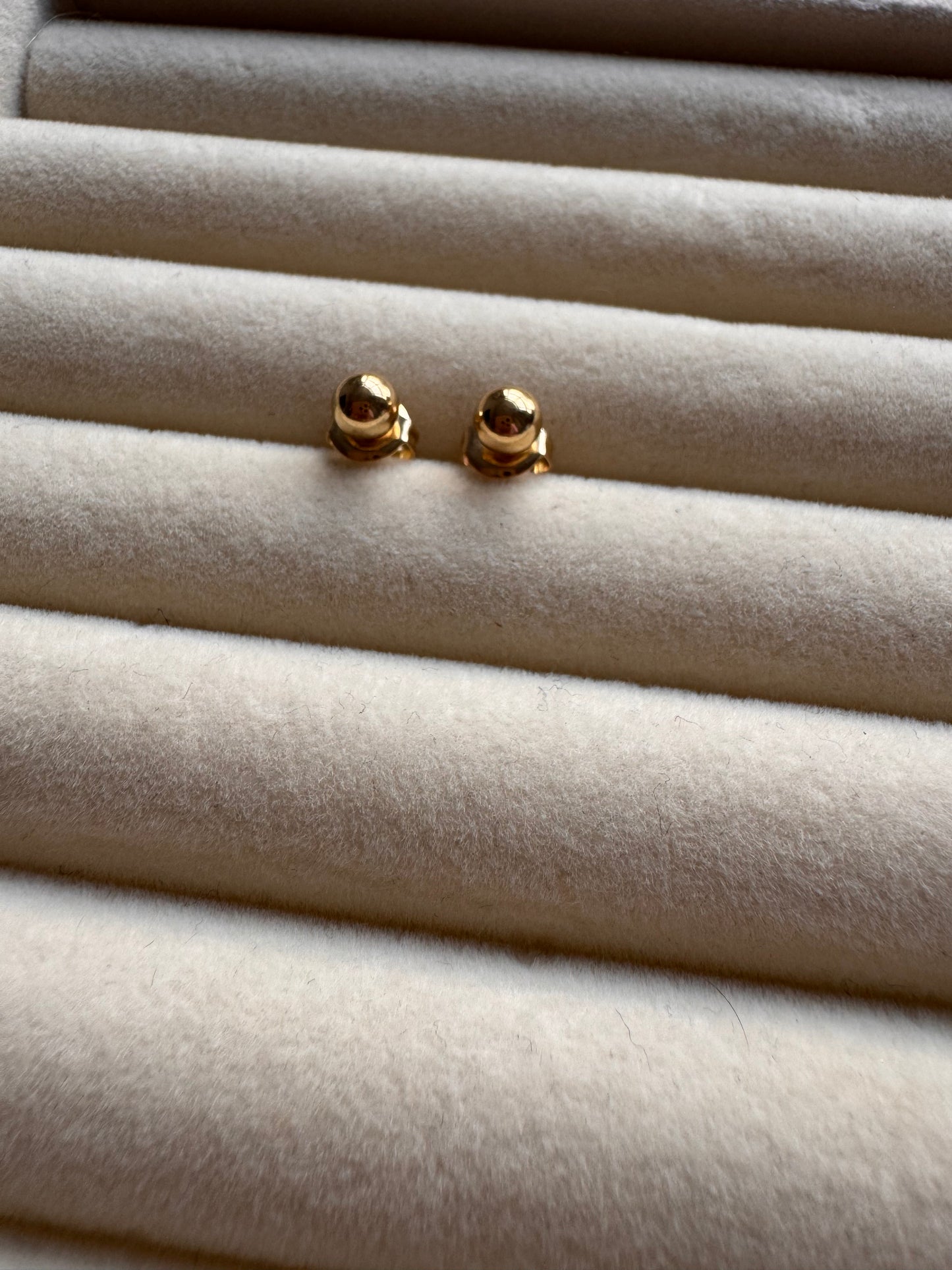 Golden Orb Studs