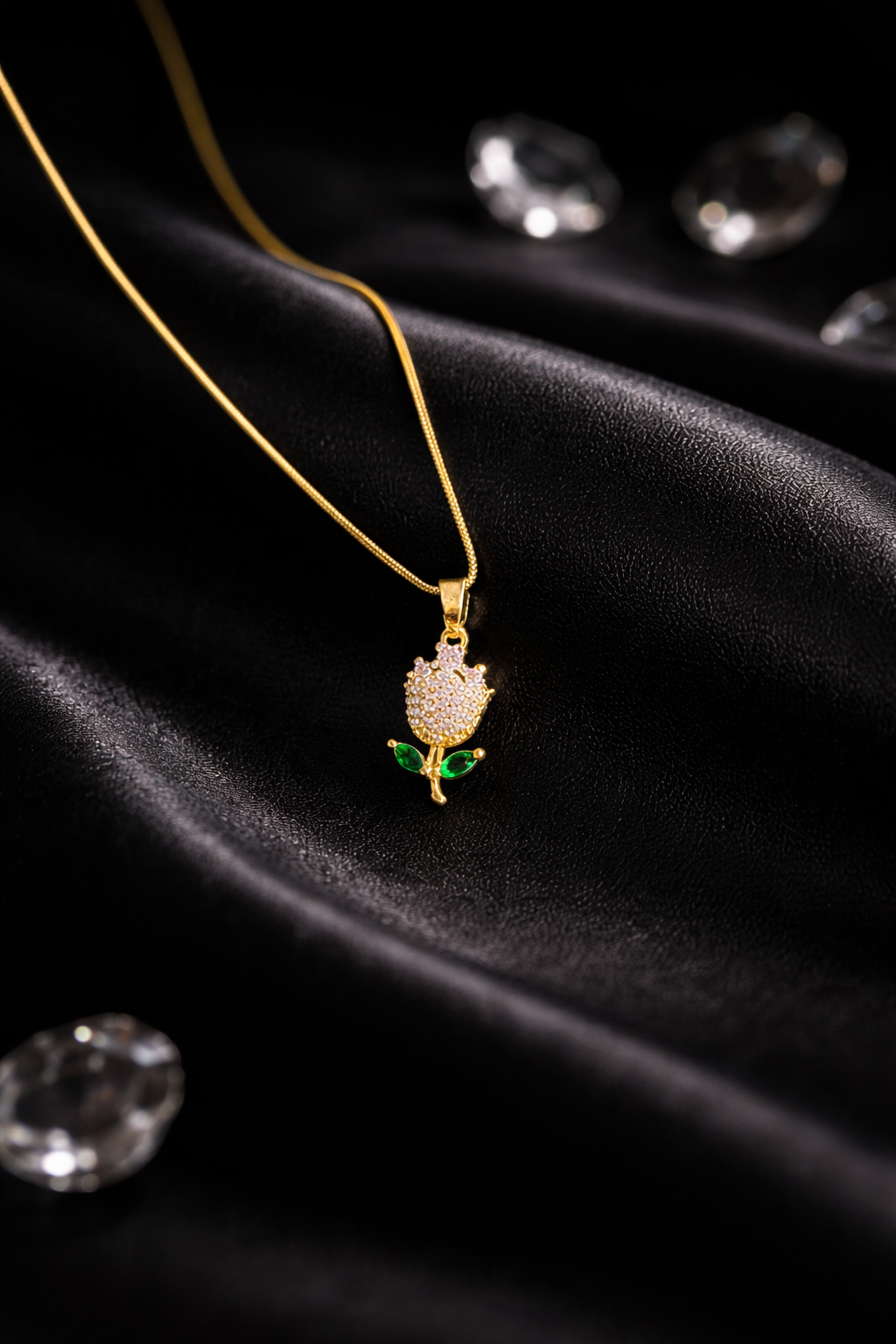 Blooming Rose Necklace