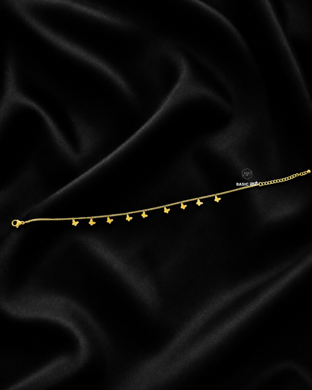 The Fluttering Butterfly Charm Anklet