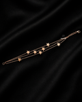 The Triple-Strand Starry Night Anklet
