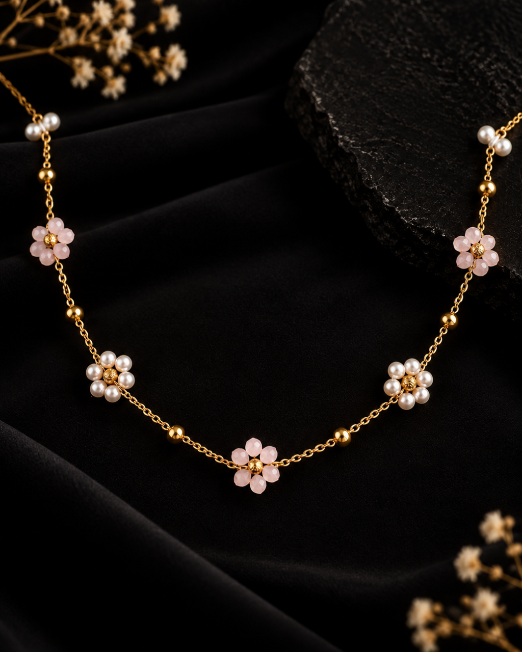 Blush Bloom Necklace