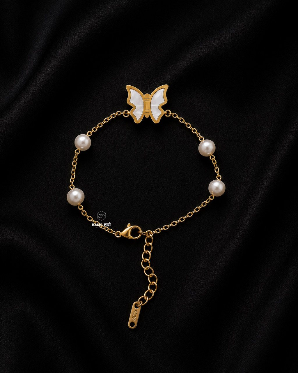 The Pearlescent Butterfly Bracelet