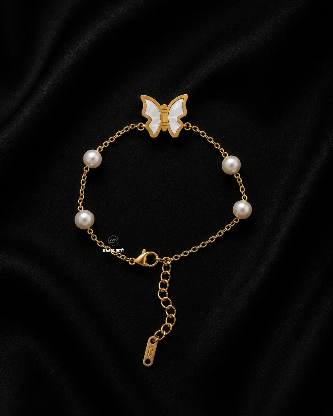 The Pearlescent Butterfly Bracelet