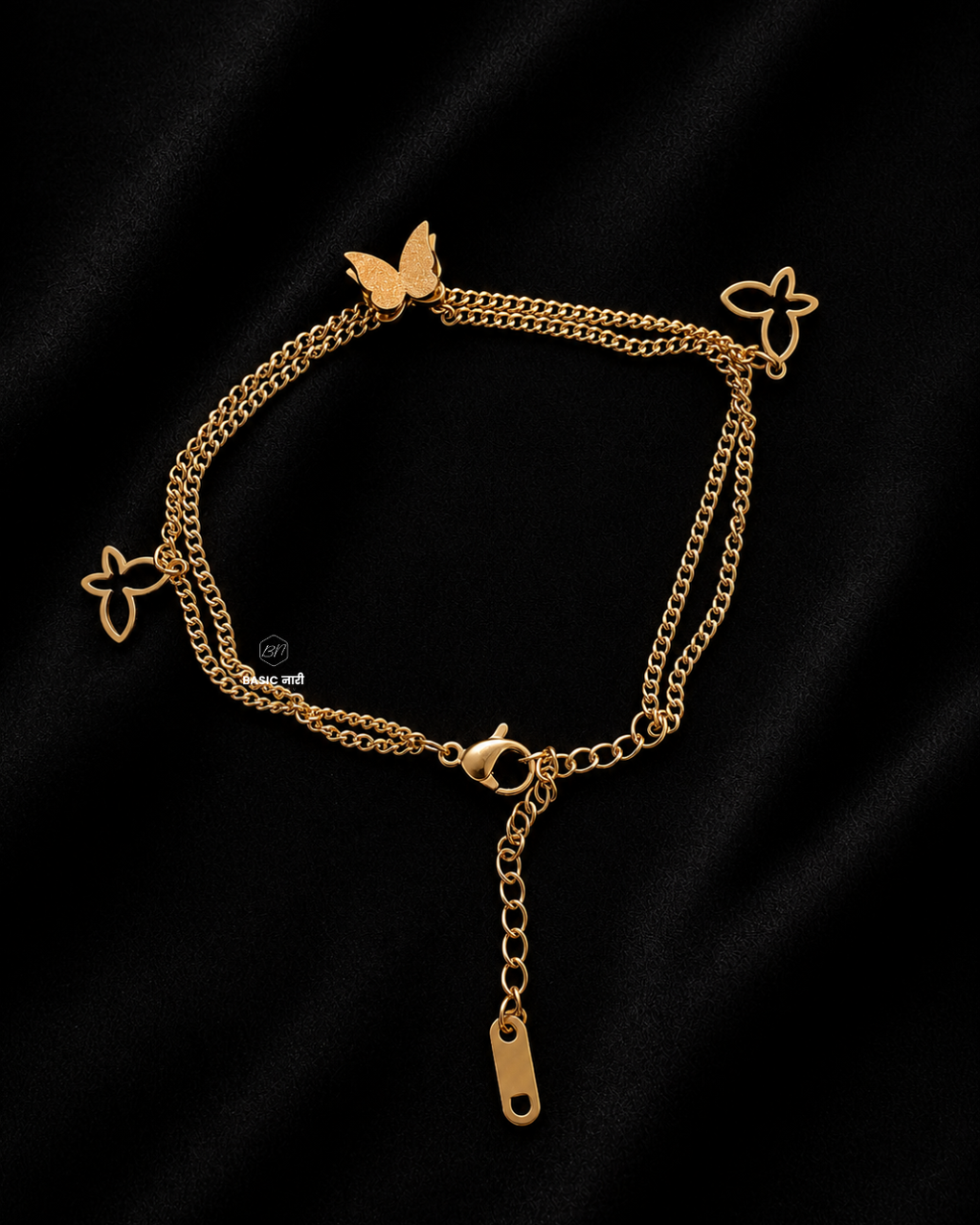 The Fluttering Layered Butterfly Bracelet