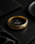The Sculpted Dome Chunky Bangle
