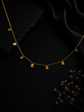 The Flutters & Fine Butterfly Choker Necklace