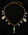 Coastal Chic Beach Fish Necklace