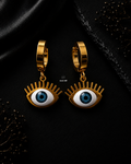 The Nazar Lash Huggie Earrings