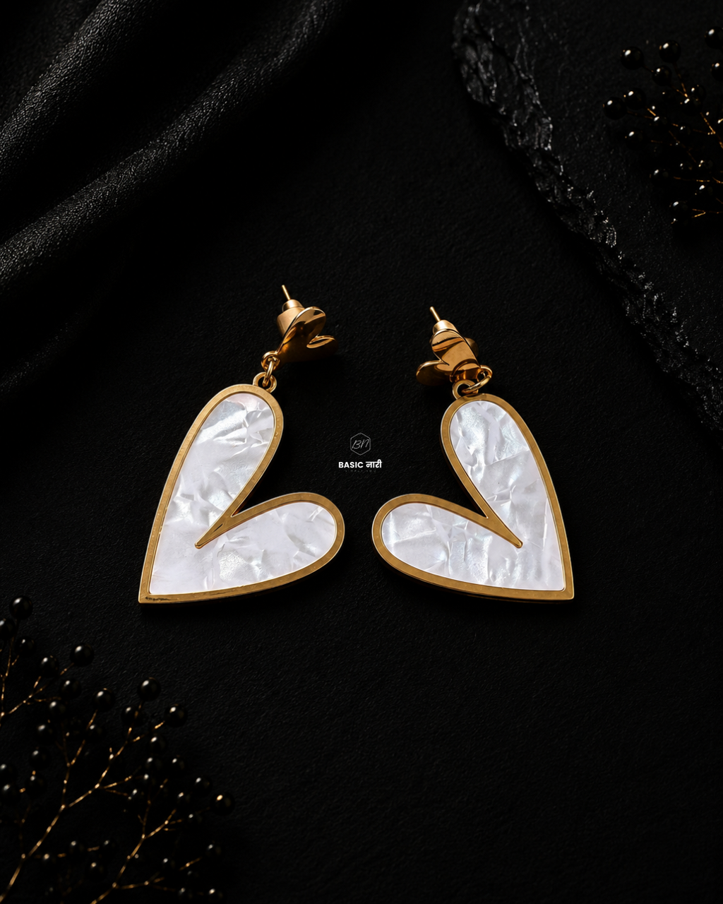 The Heart Statement Earrings