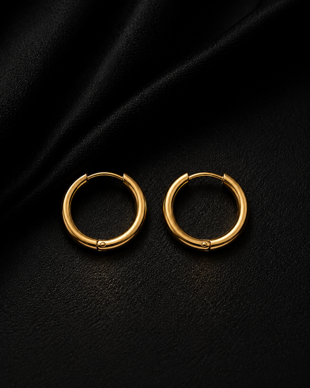 The Essential Classic Gold Huggie Hoops