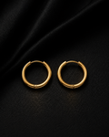The Essential Classic Gold Huggie Hoops