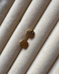 The Openwork Gold Studs