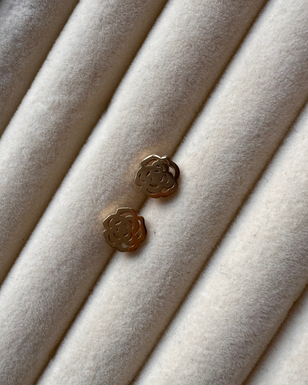 The Openwork Gold Studs