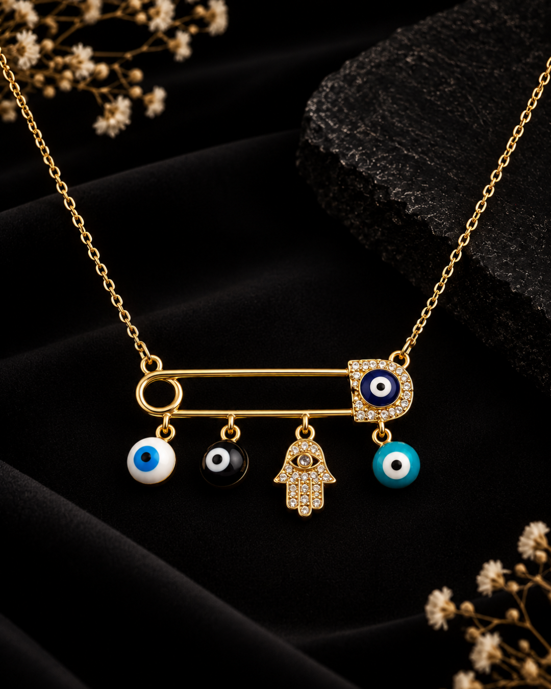 Evil Eye Charm Necklace