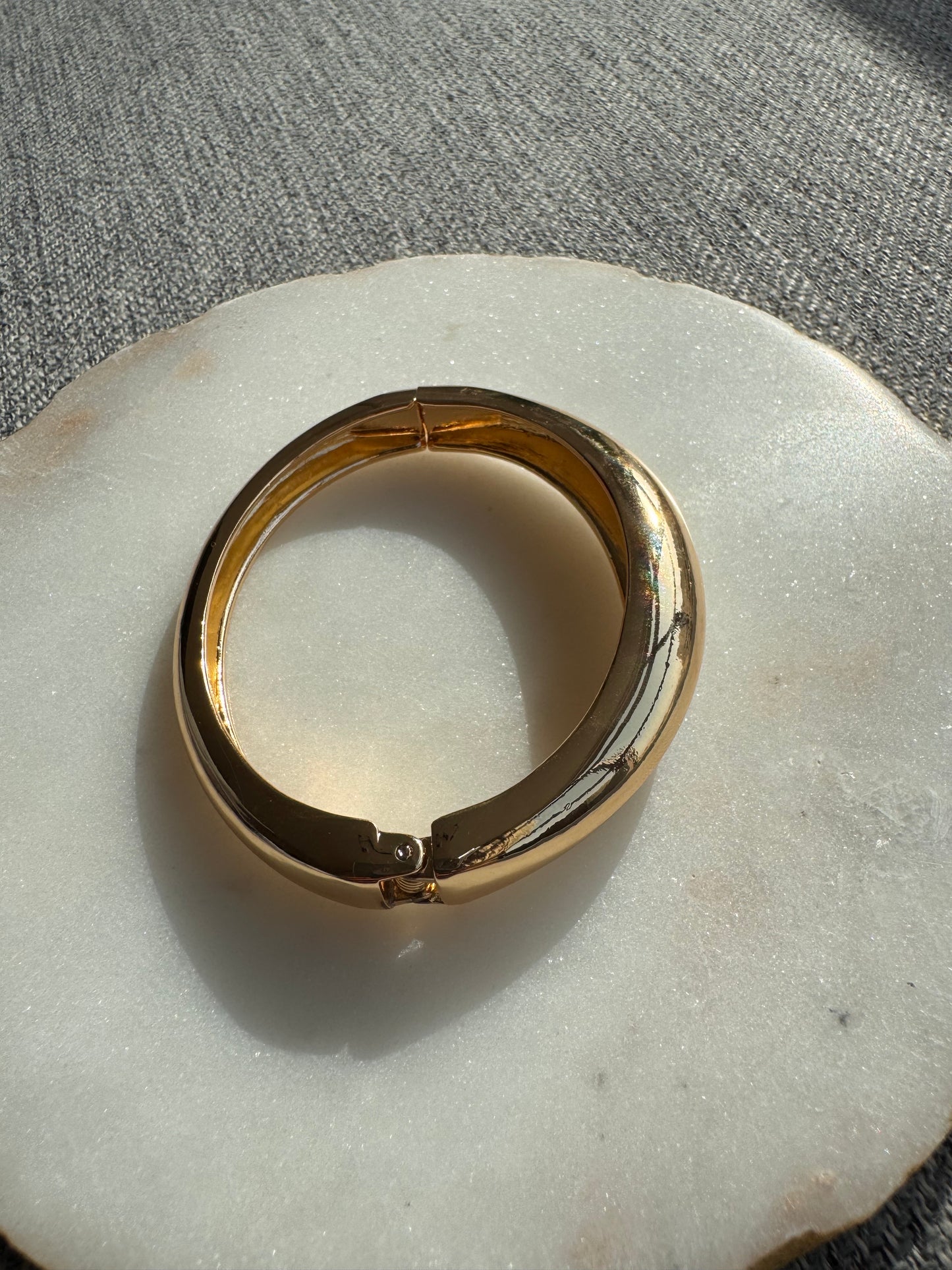 Modernist Wide Cuff Bracelet