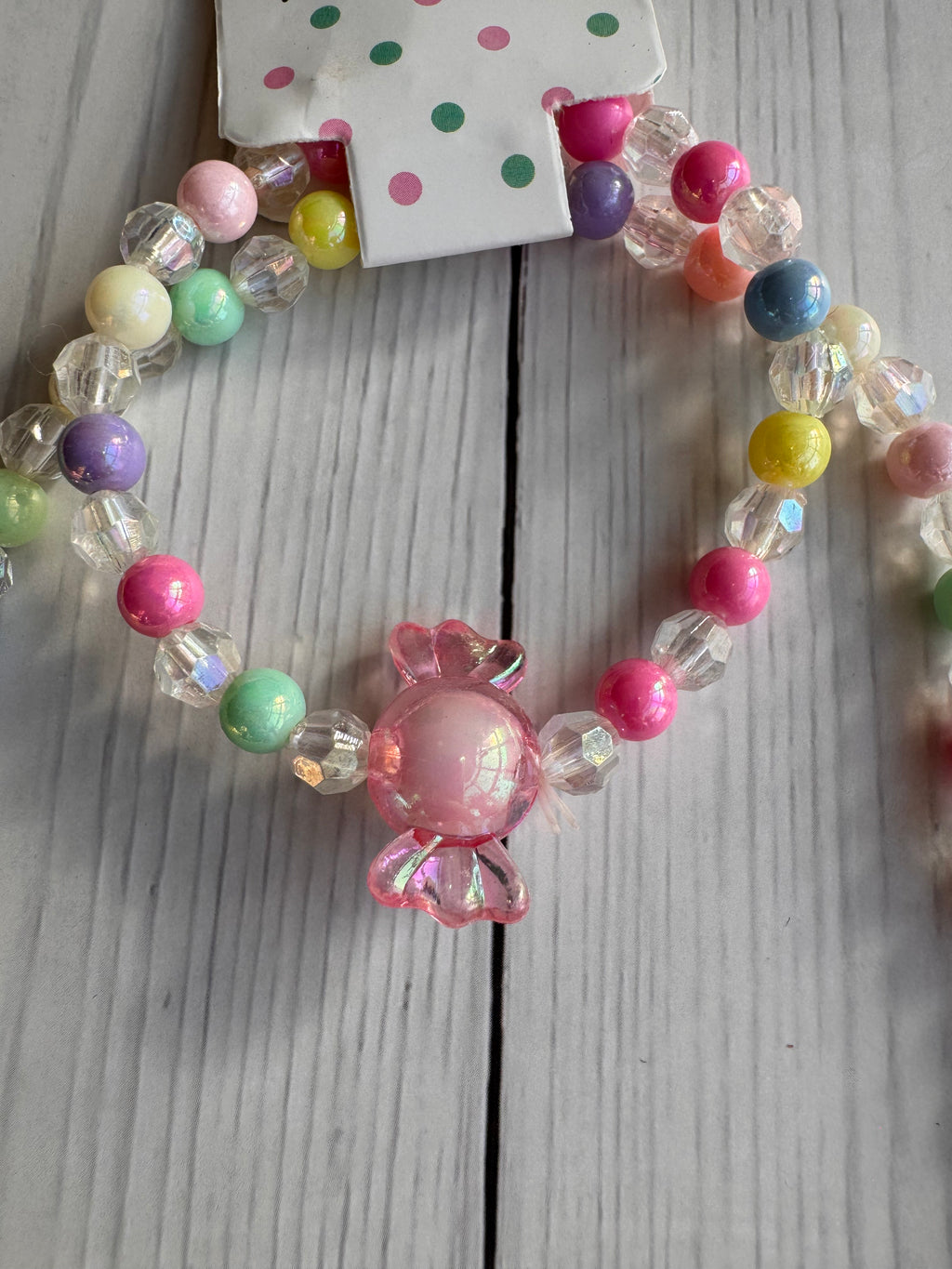The Sweet Candy Pop Handmade Necklace & Bracelet Set