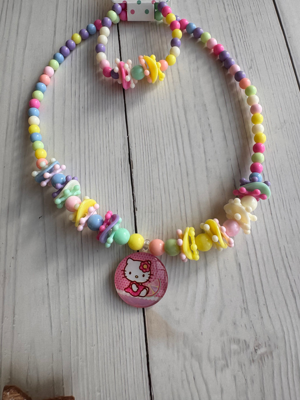 The Kawaii Kitten Pop Handmade Necklace & Bracelet Set