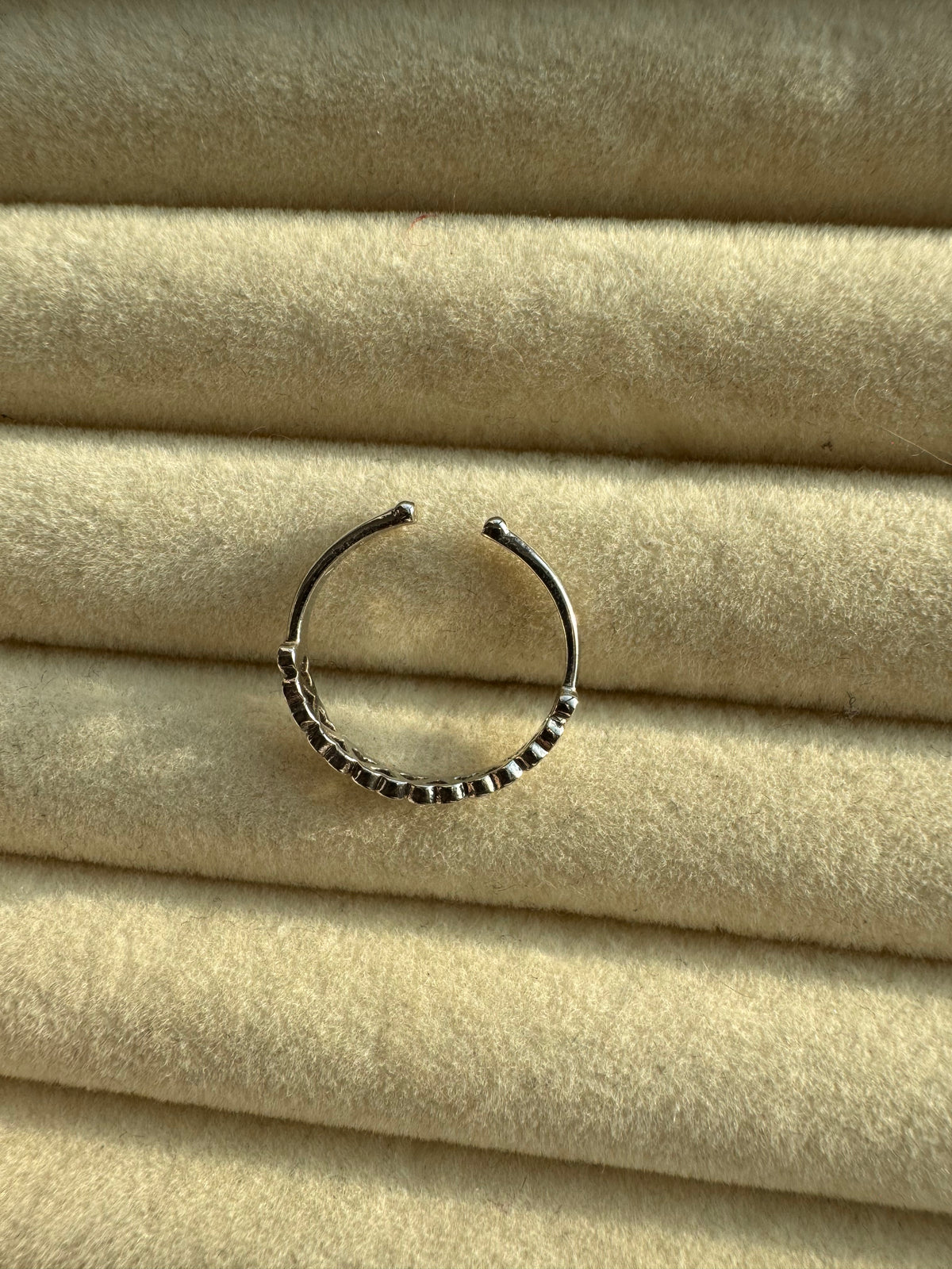 Modern Romance Silver Stacker