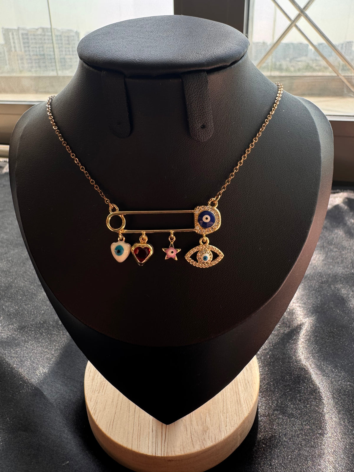 Lucky Charm Statement Necklace
