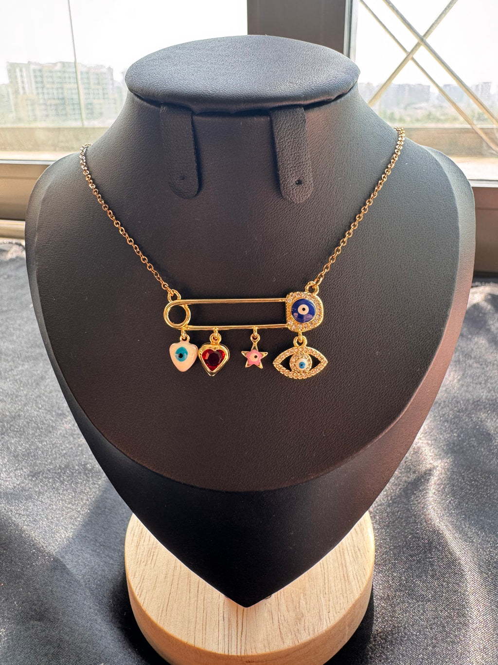 Lucky Charm Statement Necklace