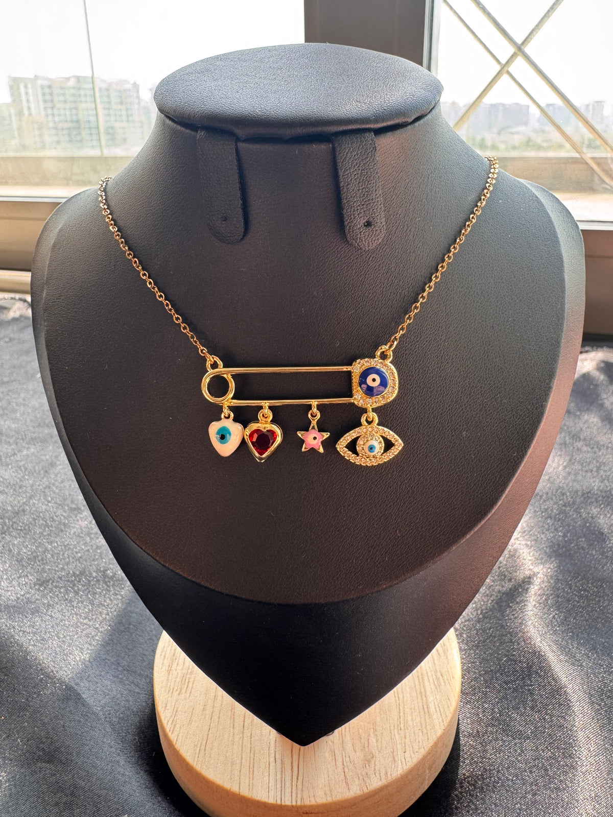 Lucky Charm Statement Necklace
