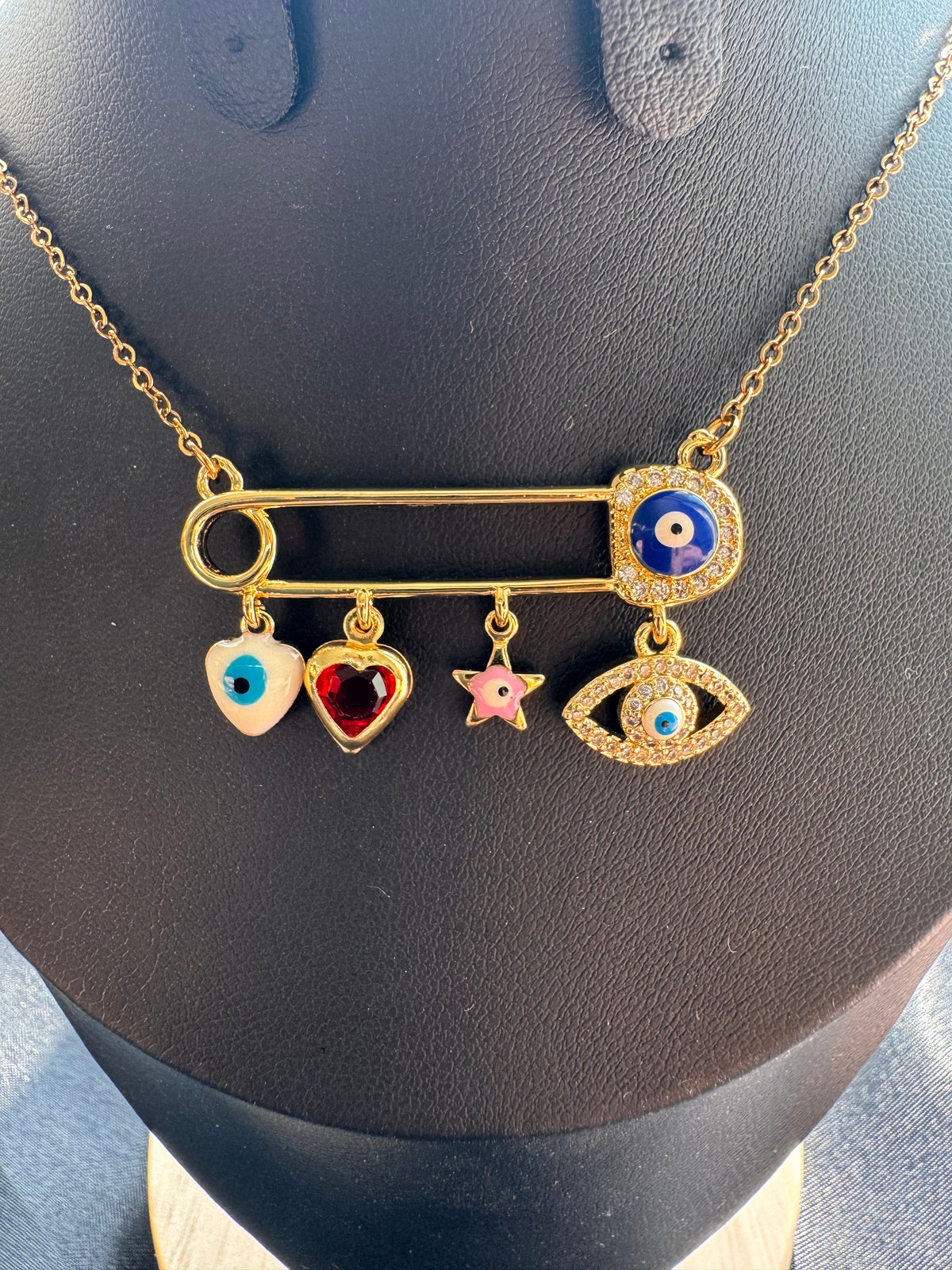 Lucky Charm Statement Necklace