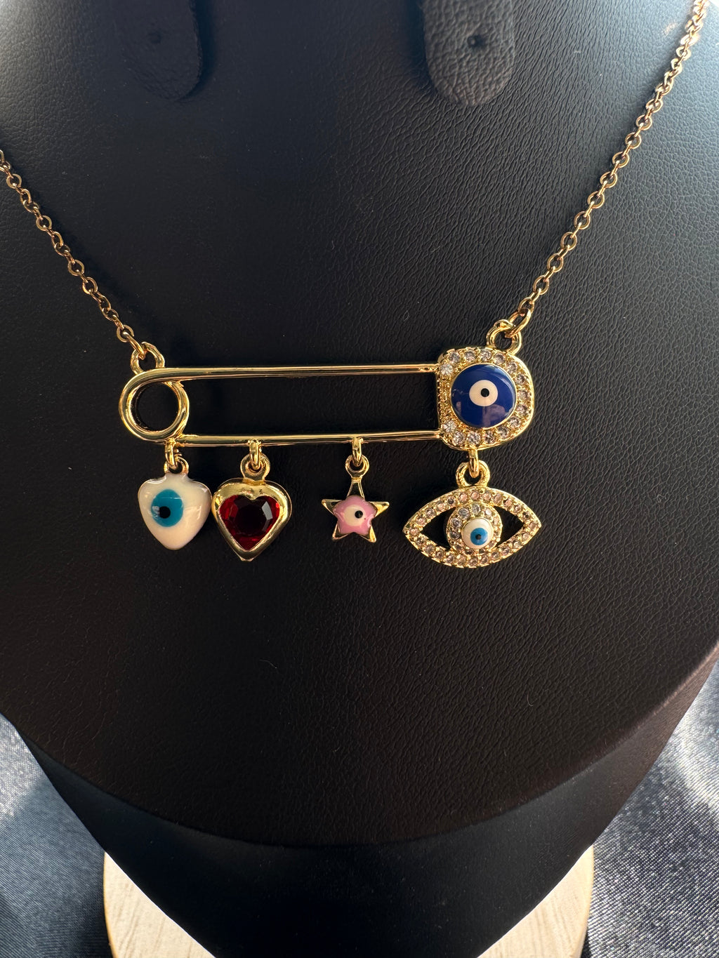 Lucky Charm Statement Necklace