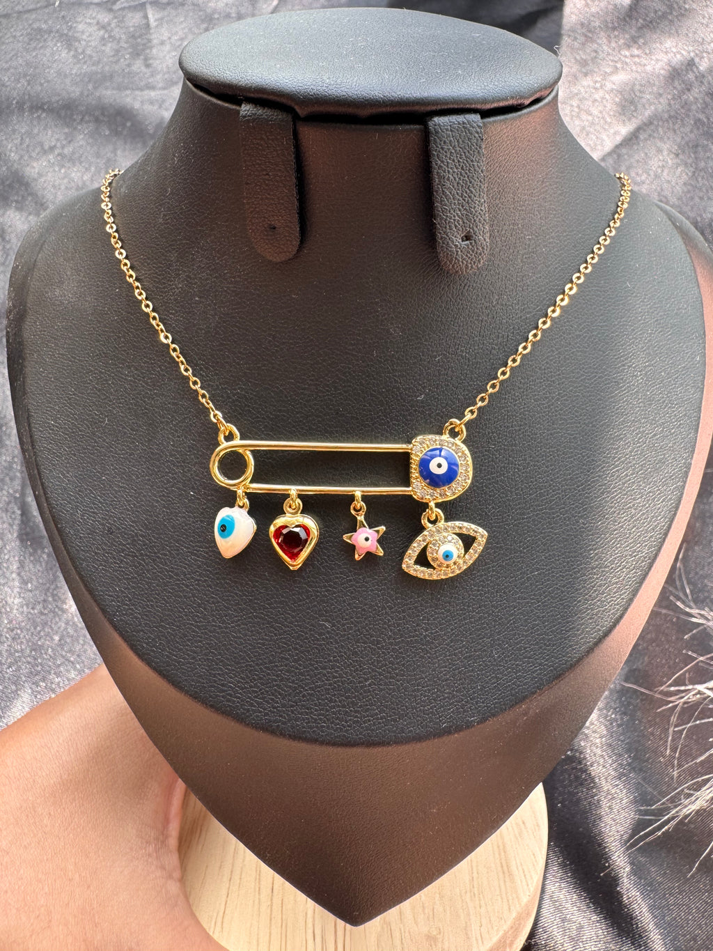 Lucky Charm Statement Necklace