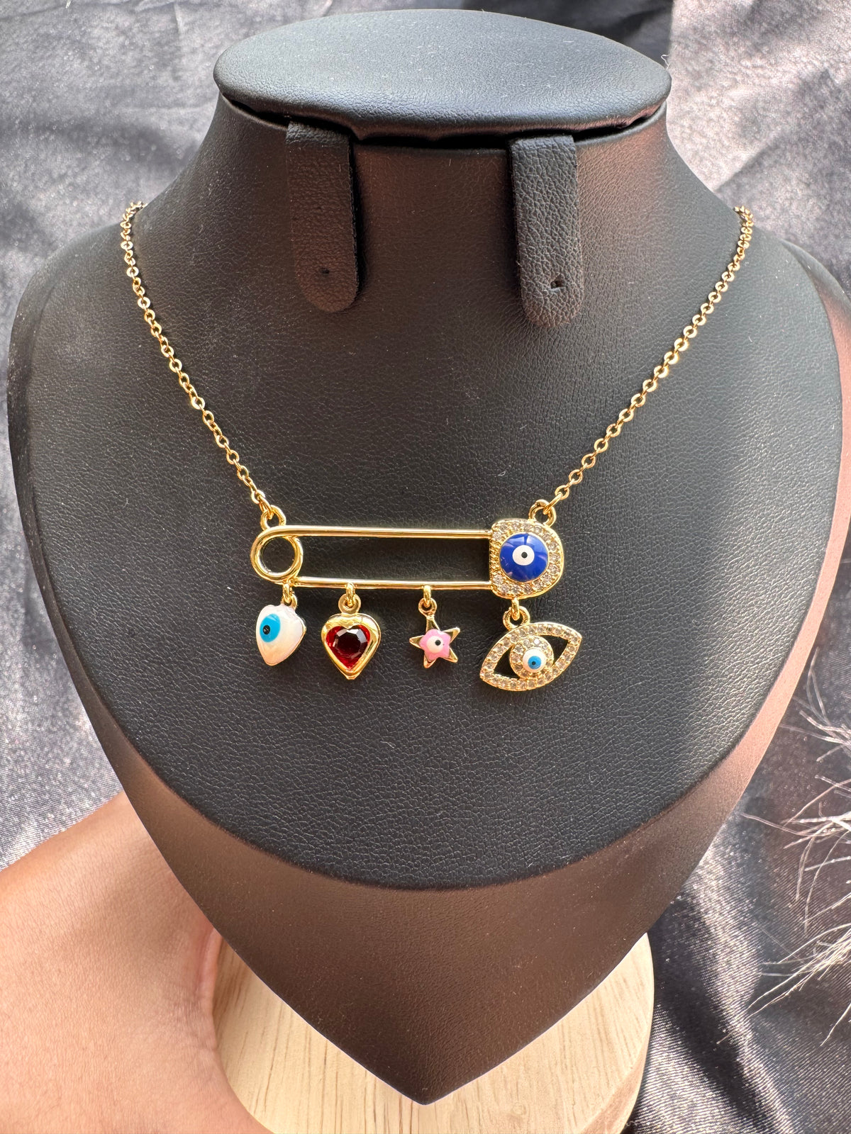 Lucky Charm Statement Necklace
