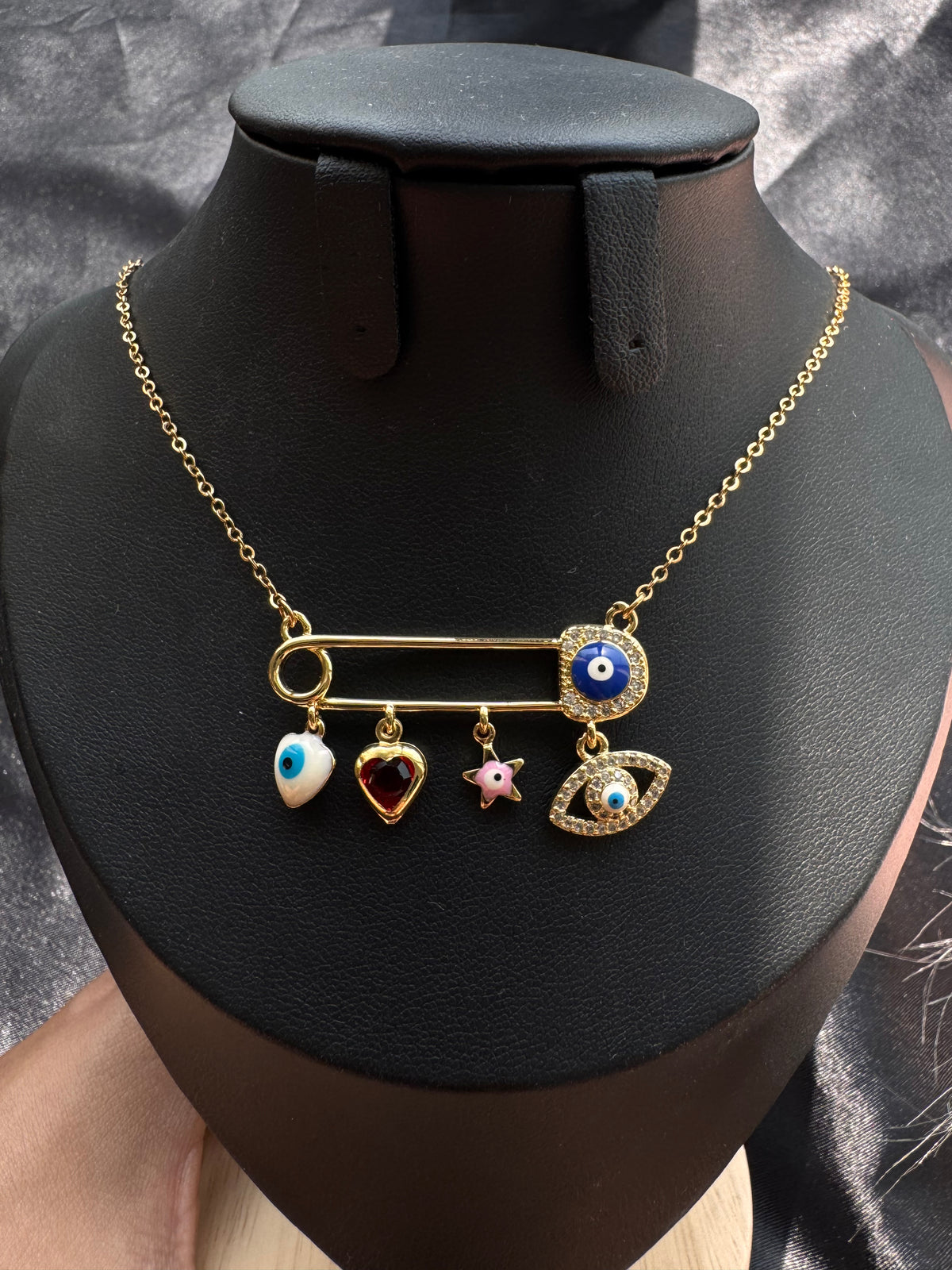 Lucky Charm Statement Necklace