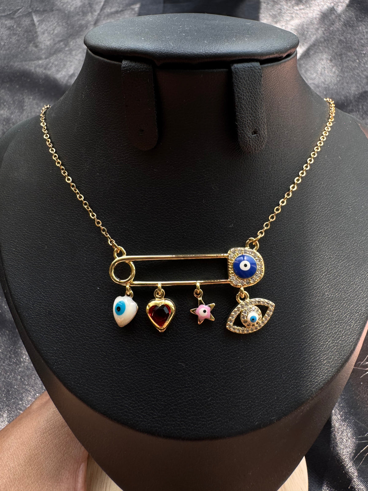 Lucky Charm Statement Necklace