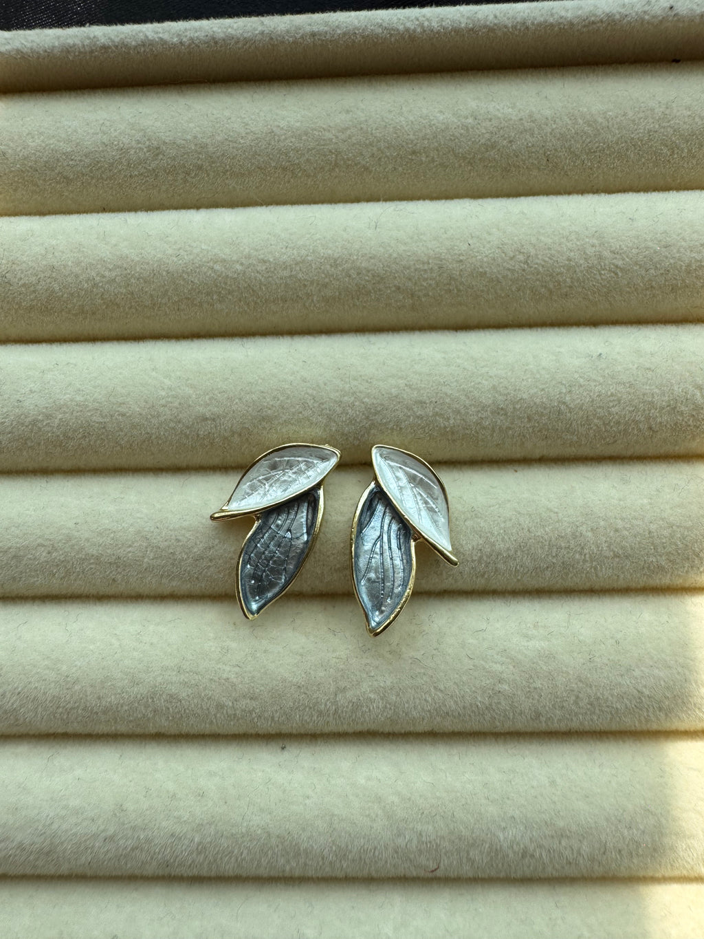Leaf Stud Earrings