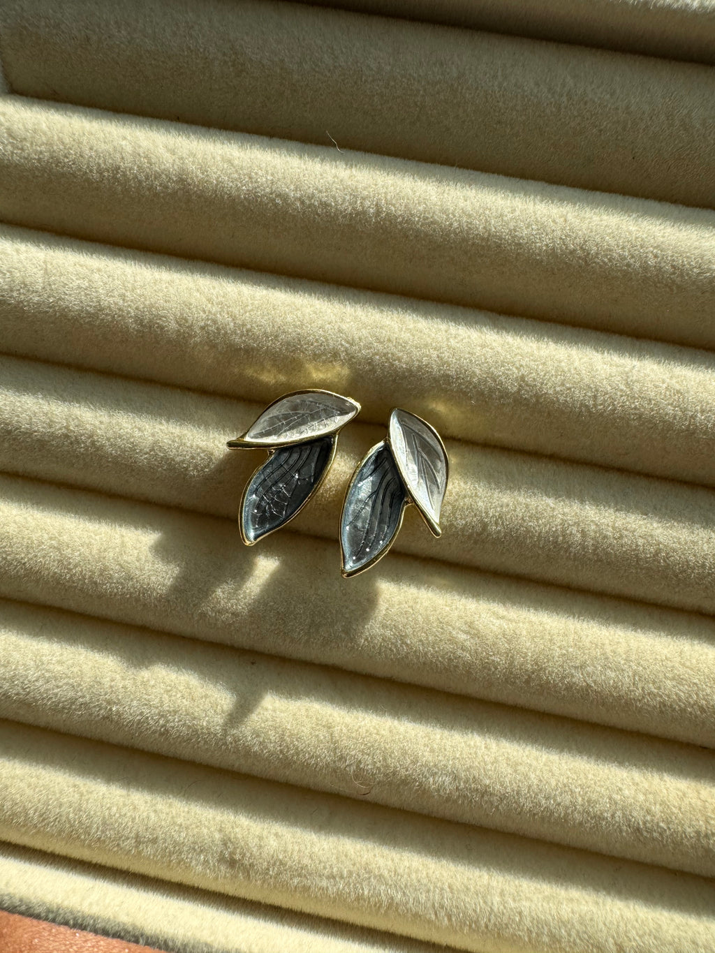 Leaf Stud Earrings