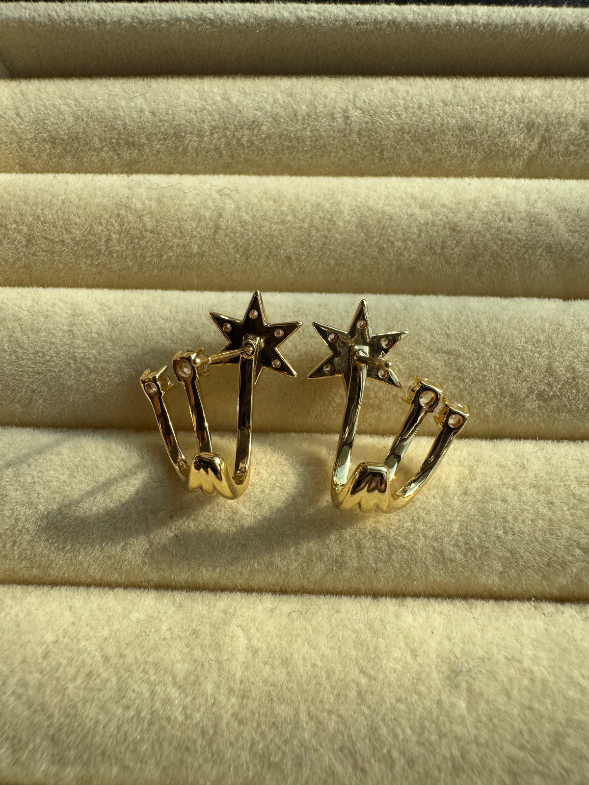 Celestial Glow Ear Climbers