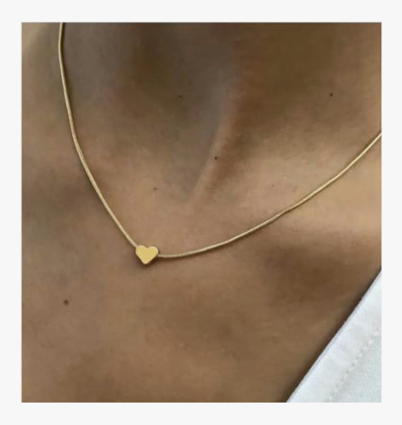 Petite Heart Pendant Necklace
