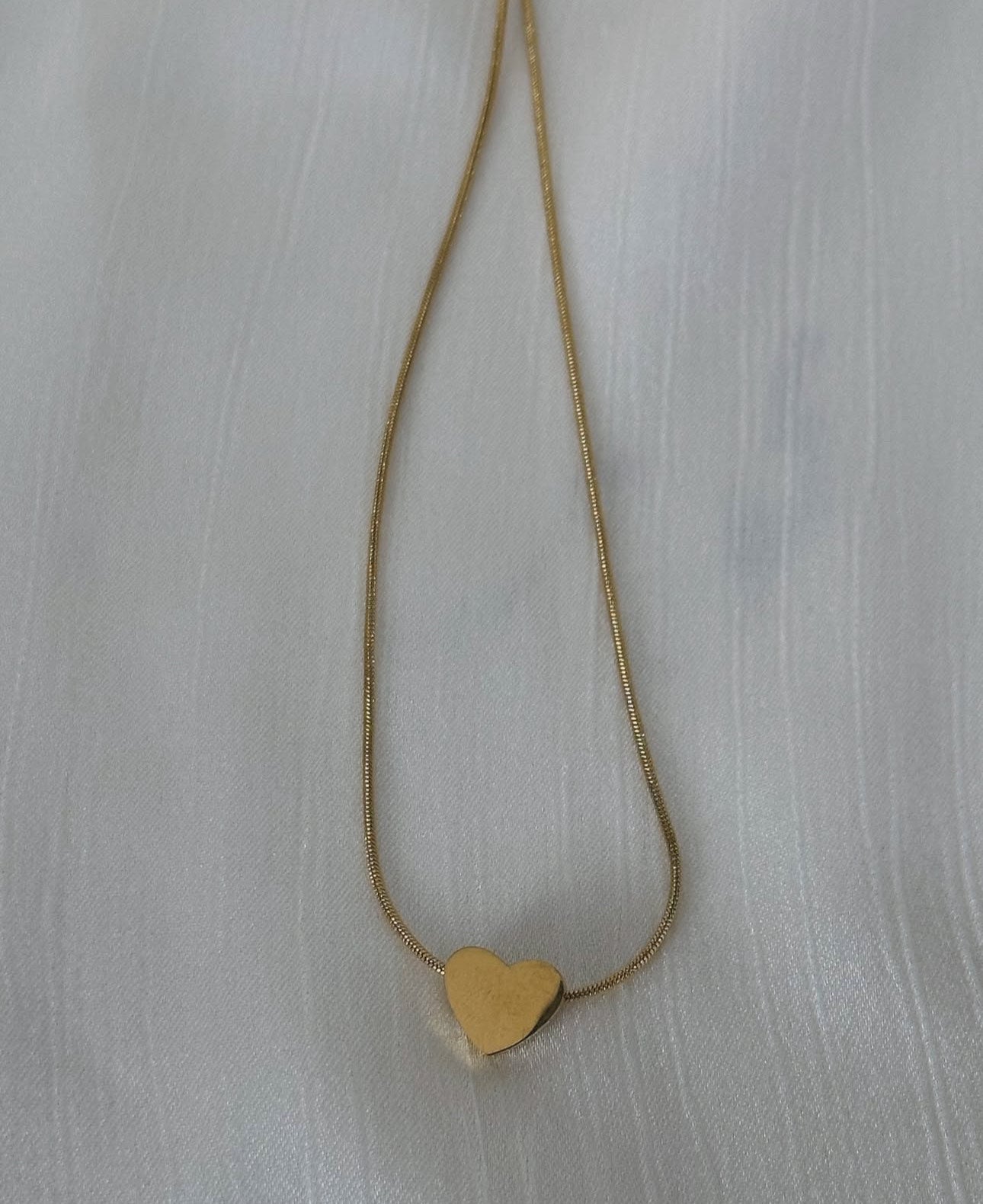 Petite Heart Pendant Necklace