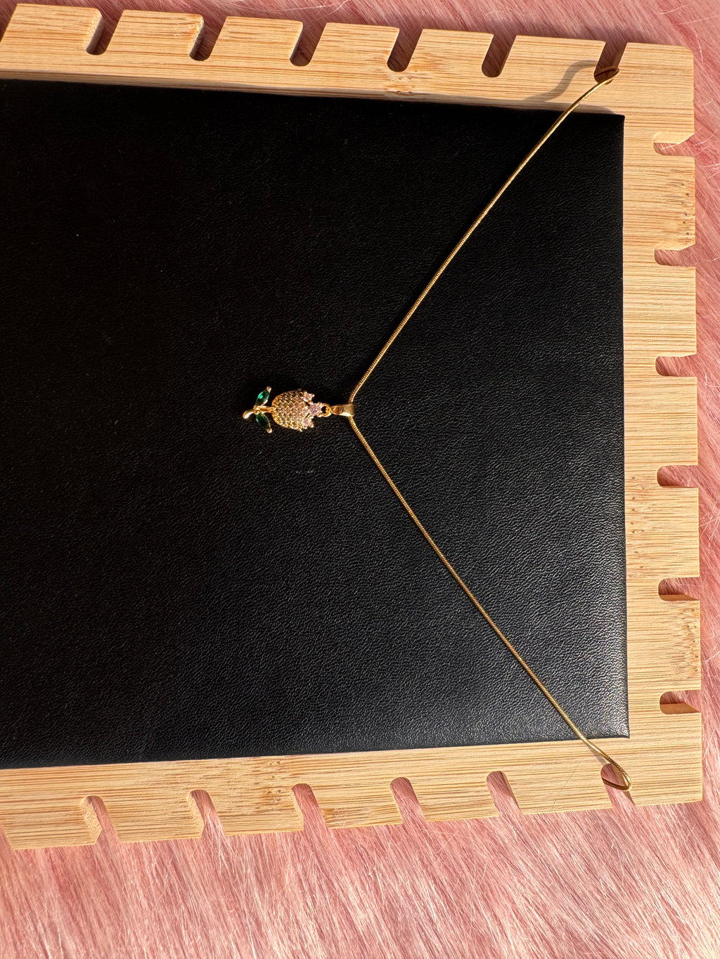 The Shimmering Tulip Pendant Necklace