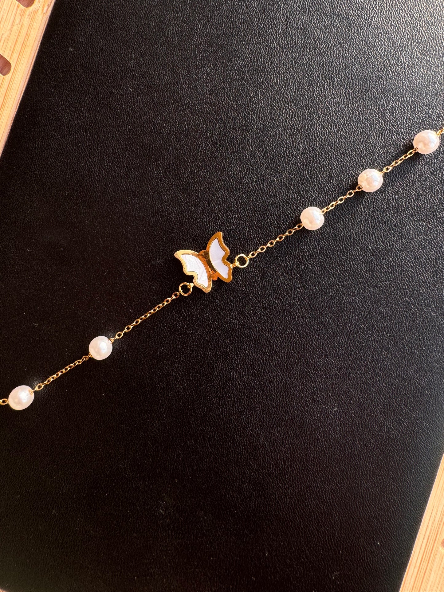 Pearlwing Butterfly Bracelet