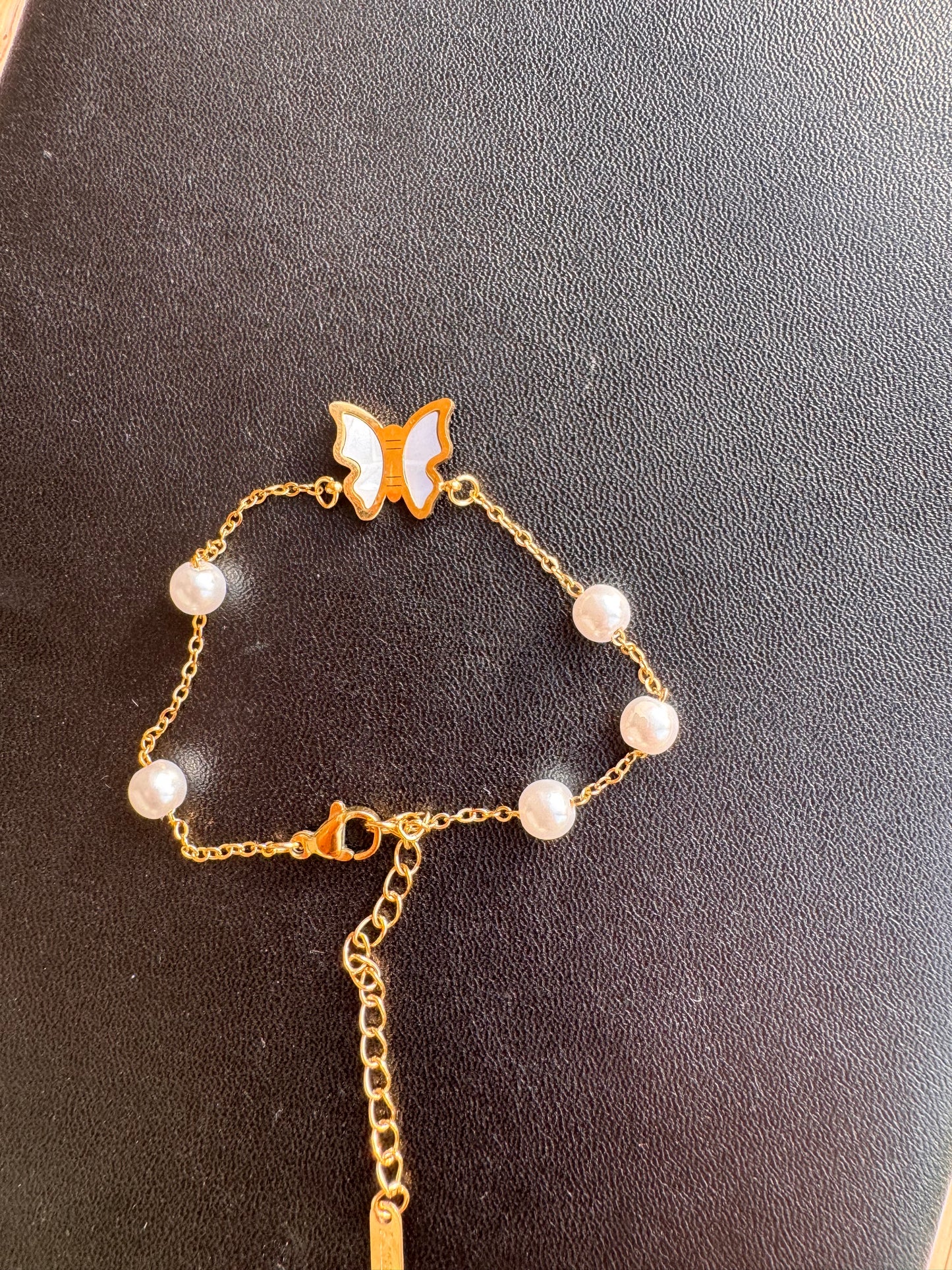 Pearlwing Butterfly Bracelet