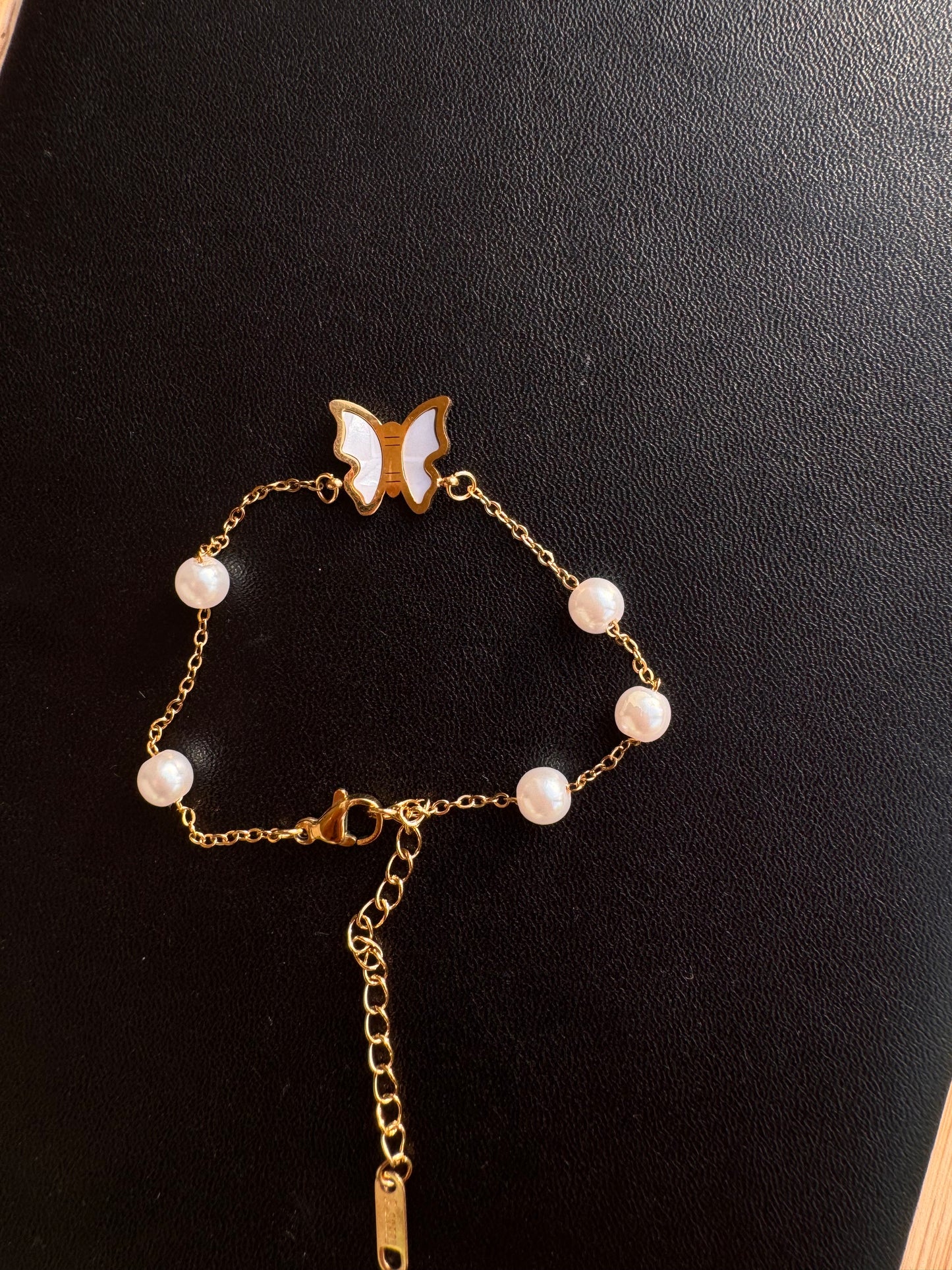 Pearlwing Butterfly Bracelet