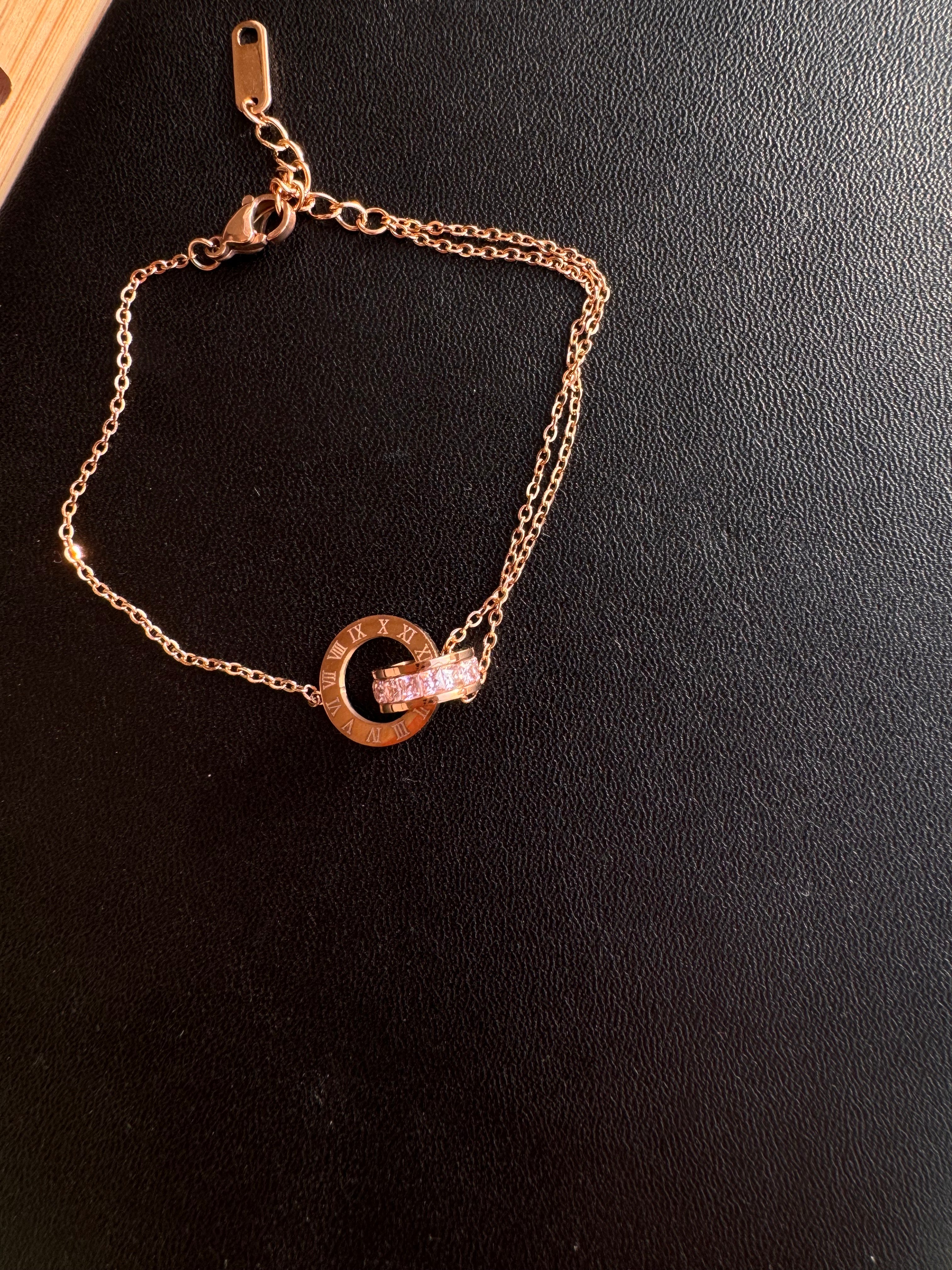 The Eternal Roman Layered Bracelet