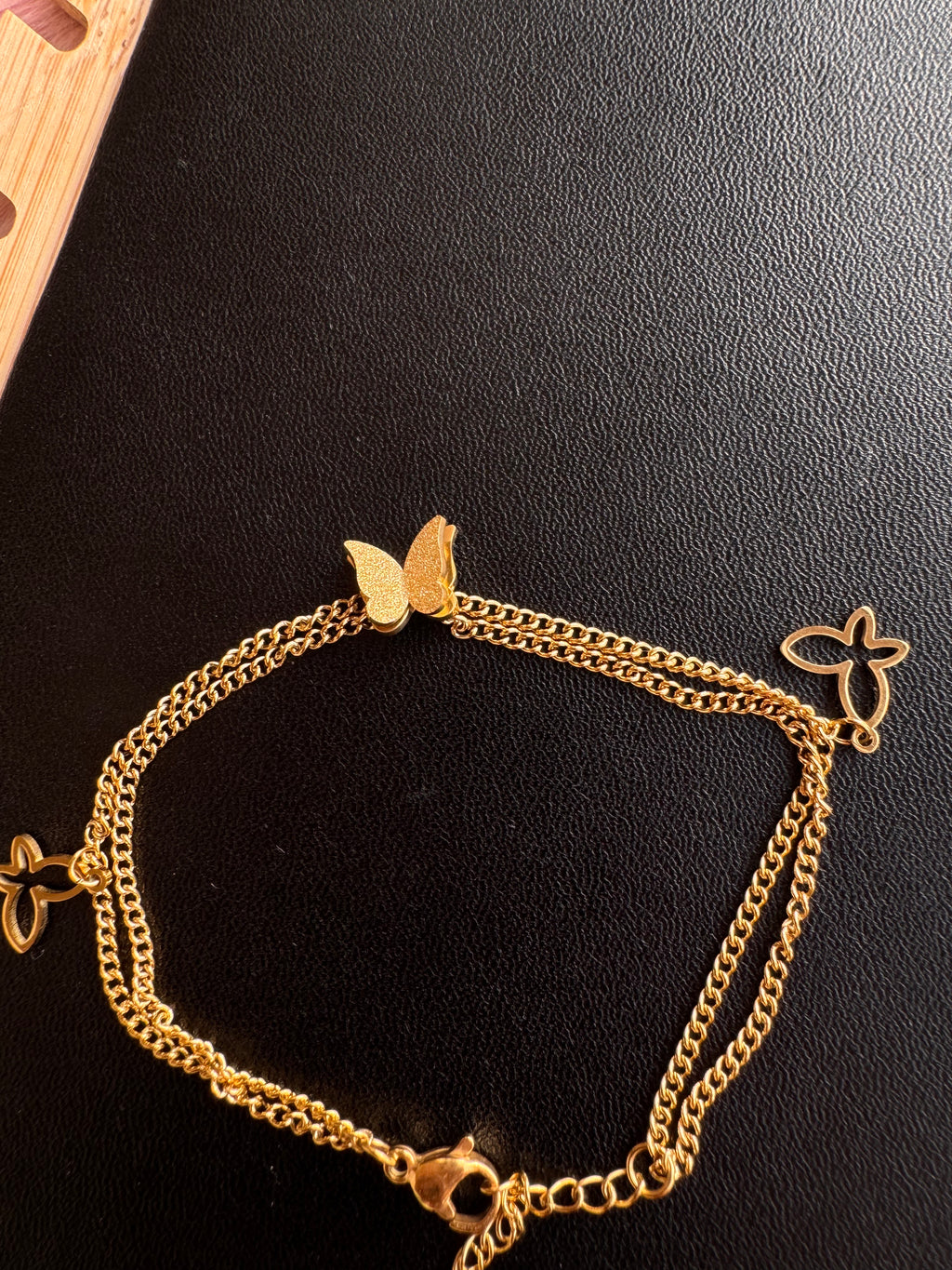 The Fluttering Layered Butterfly Bracelet