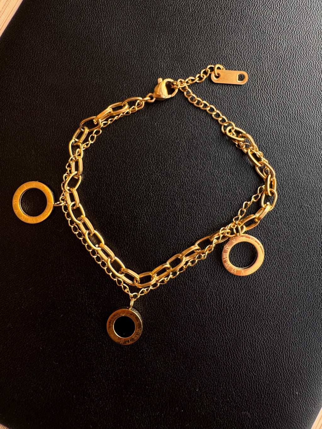 The Timeless Roman Link Layered Bracelet