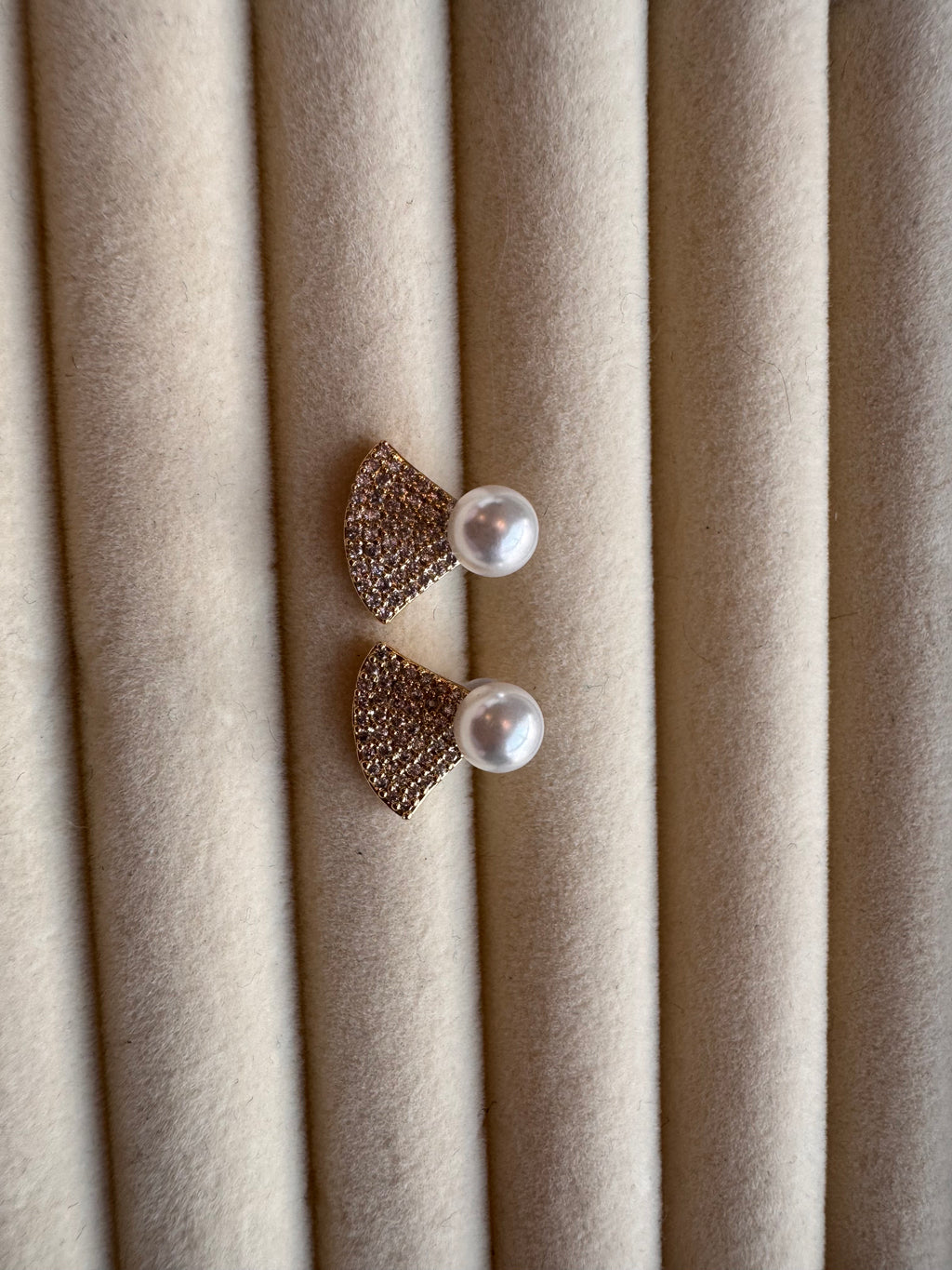 The Noor Pearl Stud Earrings