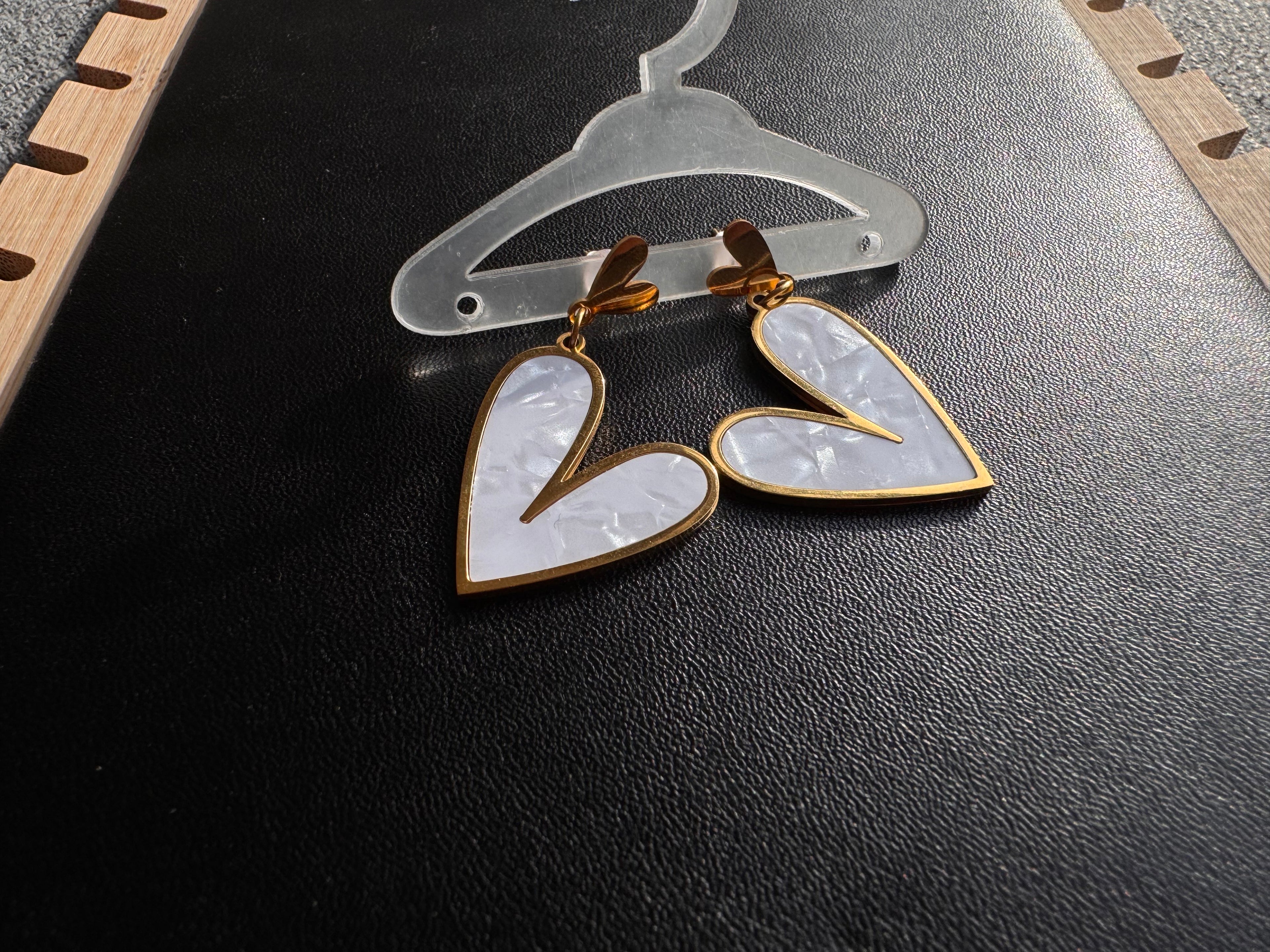 The Heart Statement Earrings