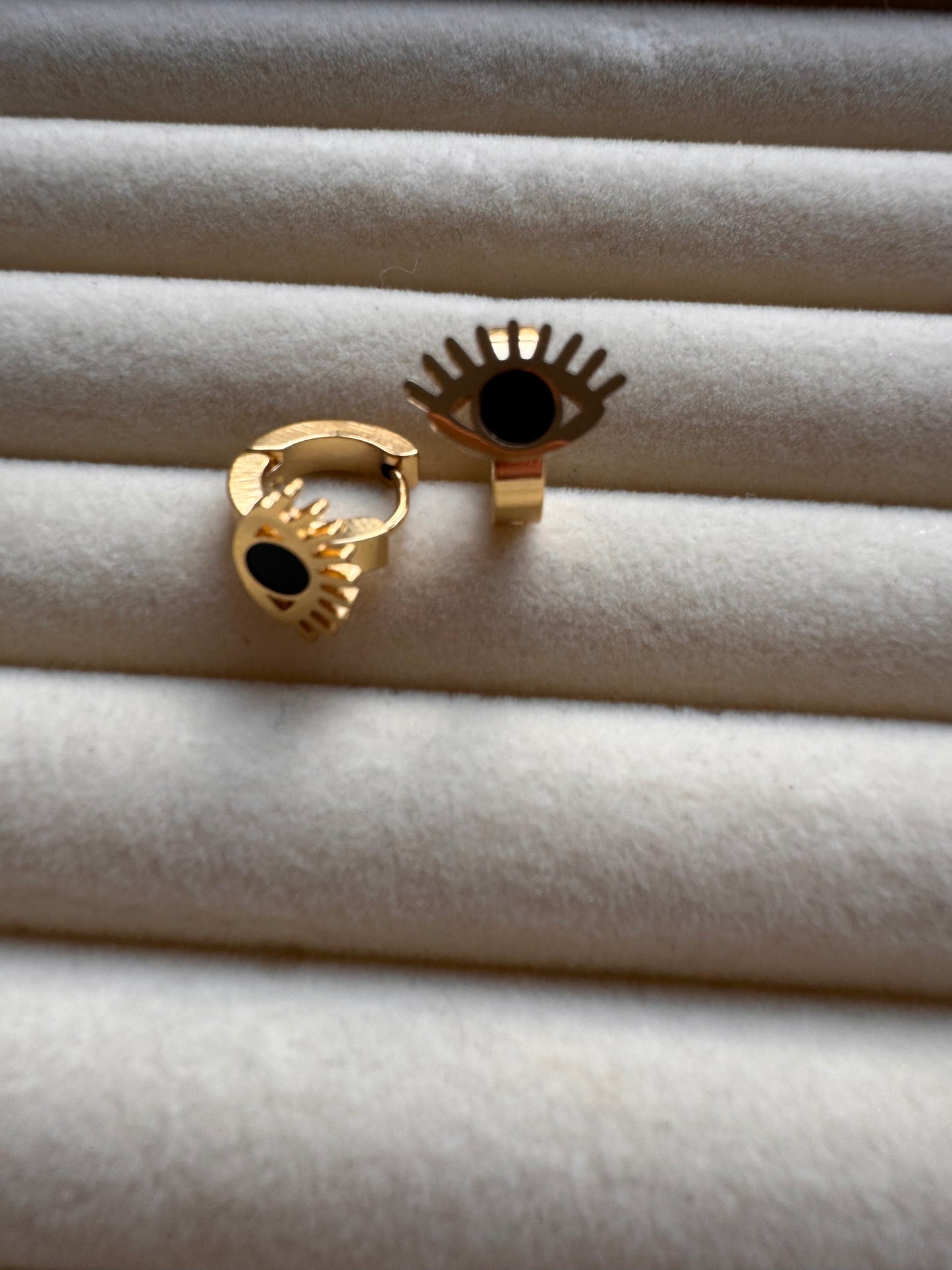 Golden Gaze Hoops